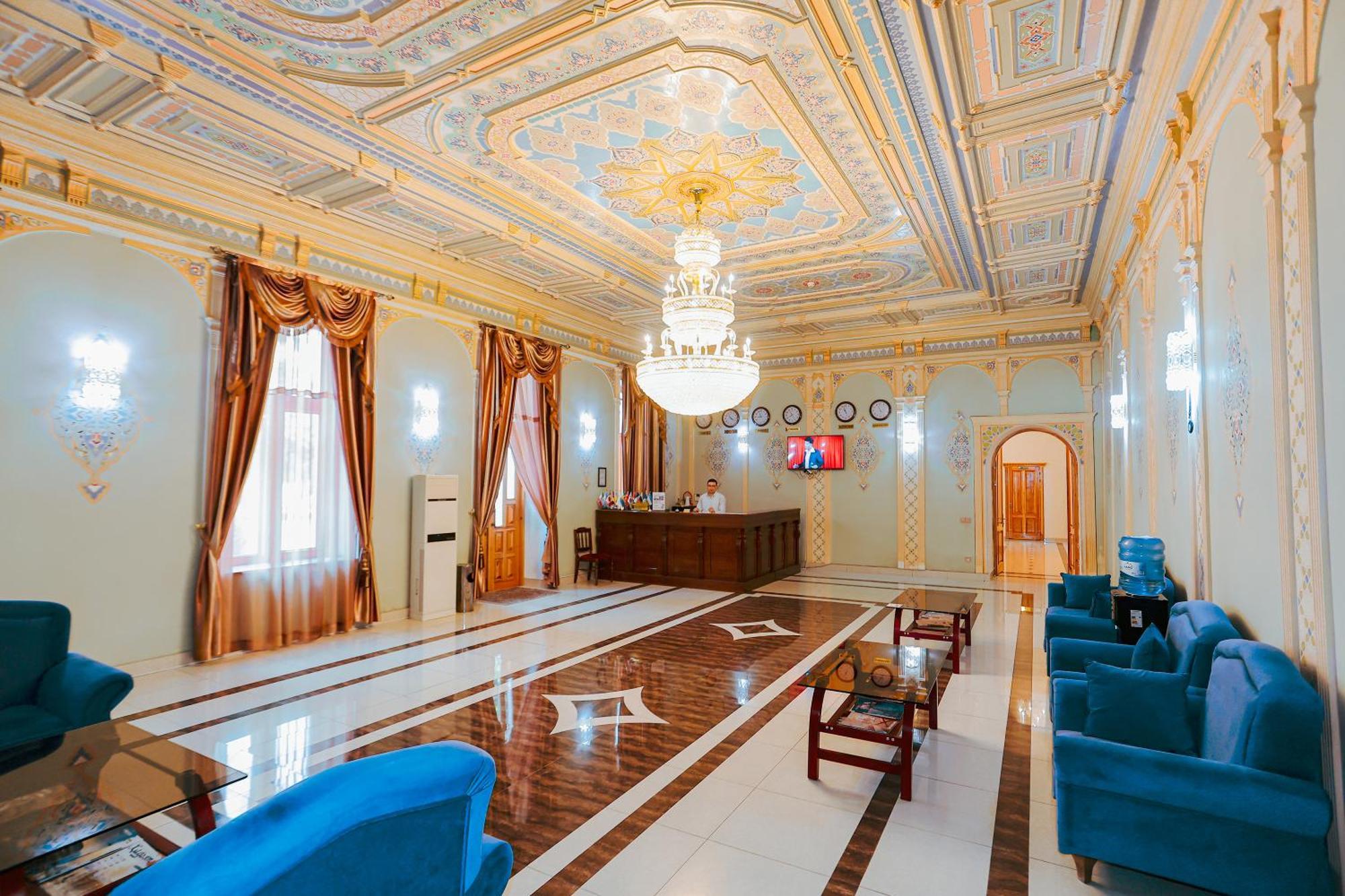 Yangi Sharq Hotel Szamarkand Kültér fotó